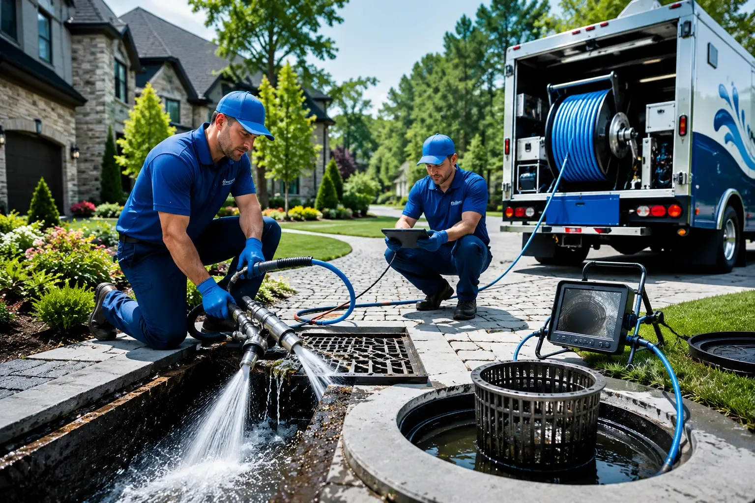 Local outdoor drain cleaning professionals in Indian, AK